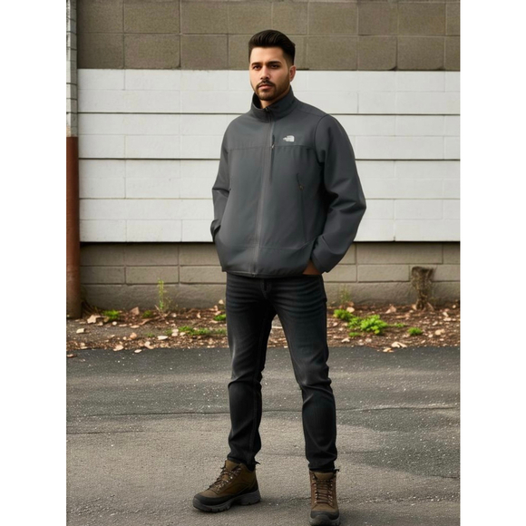 The North Face Other - The North Face Men's Black White Logo Jacket Size XXL Gorpcore Outdoor Versatile